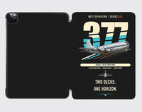 Thumbnail for Boeing 377 Stratocruiser design on black ipad tablet case