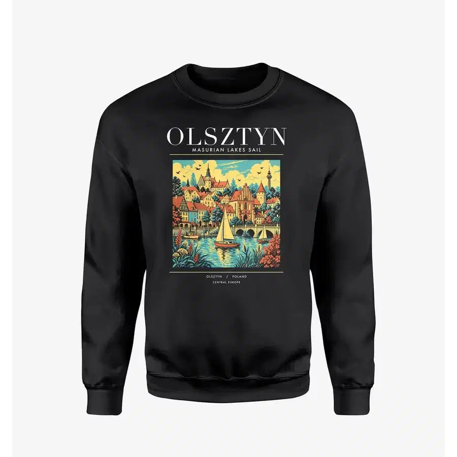 OLSZTYN - Poster - Sweatshirt - Black