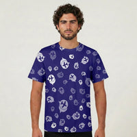 Thumbnail for Airplane Notification Theme aviation design printed on soft cotton 3D-print T-shirt.