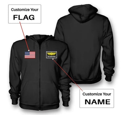 Custom Flag & Name with 