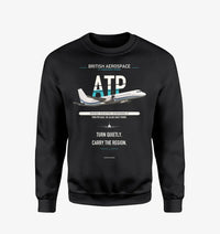 Thumbnail for British Aerospace ATP design on black sweatshirt