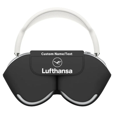 Lufthansa Airlines aviation themed AirPods Max case for AirPods Max.