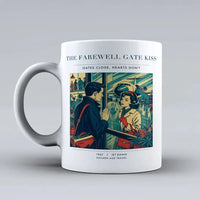Thumbnail for VINTAGE G4380 - The Farewell Gate Kiss - Ceramic Mug design on white