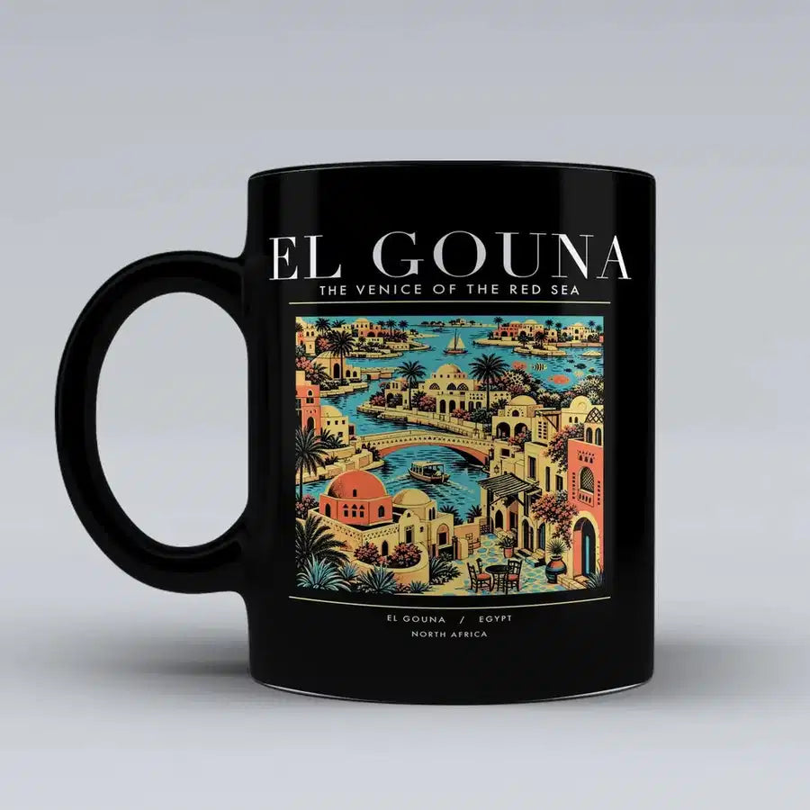 EL GOUNA - Poster - Mug - Black