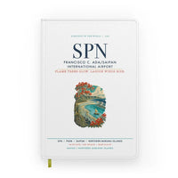 Thumbnail for Francisco C. Ada Saipan International Airport (SPN) design on white notebook