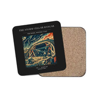Thumbnail for The Storm Cellar Hangar - Designed Coasters design on black 1-piece