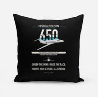 Thumbnail for Cessna Citation 650 - Citation III design on black pillow