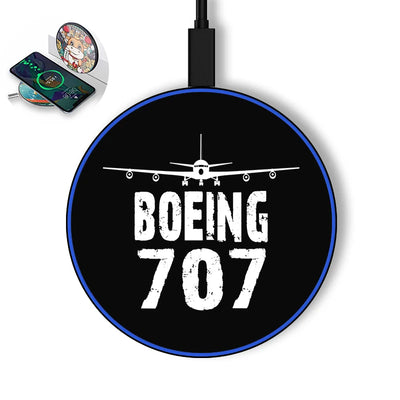Boeing 707 & Plane aviation design on durable build wireless charger.