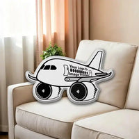 Thumbnail for Custom Design Image Logo Boeing 787 Airplane Pillows Twin engines, XXS - Wide 20CM (7.8inches)