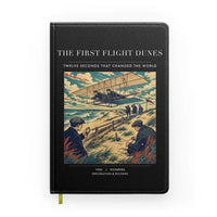 Thumbnail for VINTAGE G4000 - The First Flight Dunes - Designed Notebooks design on black