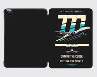 Thumbnail for Boeing 777-200LR design on black ipad tablet case