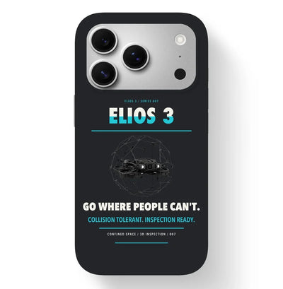 Flyability Elios 3 Case design on black iphone case