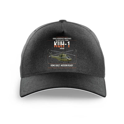 Korea Aerospace Industries KUH-1 Surion design on black printed hat