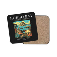 Thumbnail for MORRO BAY - Poster - Coaster - Black