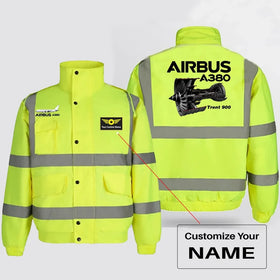 Airbus A380 & Trent 900 Engine Reflective Winter Jackets