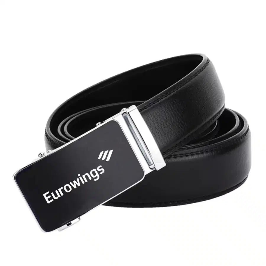 Eurowings Airlines aviation men's belt in leather.