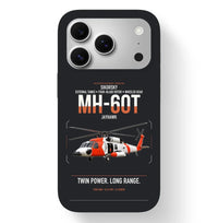 Thumbnail for Sikorsky MH-60T Jayhawk design on black magsafe iphone case, for iPhone 17 Pro