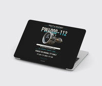 Thumbnail for PW4000-112 design on black MacBook case