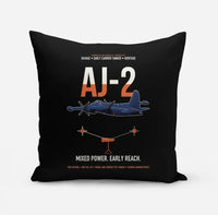 Thumbnail for AJ-2 Savage Tanker design on black pillow