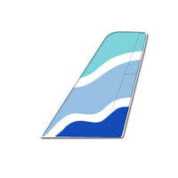 Thumbnail for EuroAtlantic Airways aviation design tail sticker in weather-resistant vinyl.