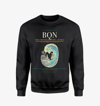 Thumbnail for Rafael Hernández Airport (BQN) design on black sweatshirt