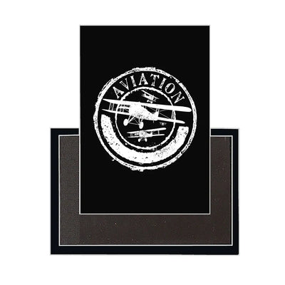 Aviation Lovers aviation design magnet in strong neodymium core.