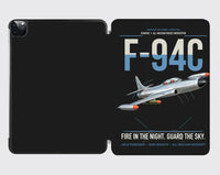 Thumbnail for F-94C Starfire design on black ipad tablet case