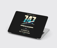 Thumbnail for Boeing 747-200B design on black MacBook case