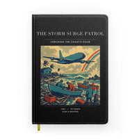 Thumbnail for VINTAGE G4367 - The Storm Surge Patrol - Designed Notebooks design on black