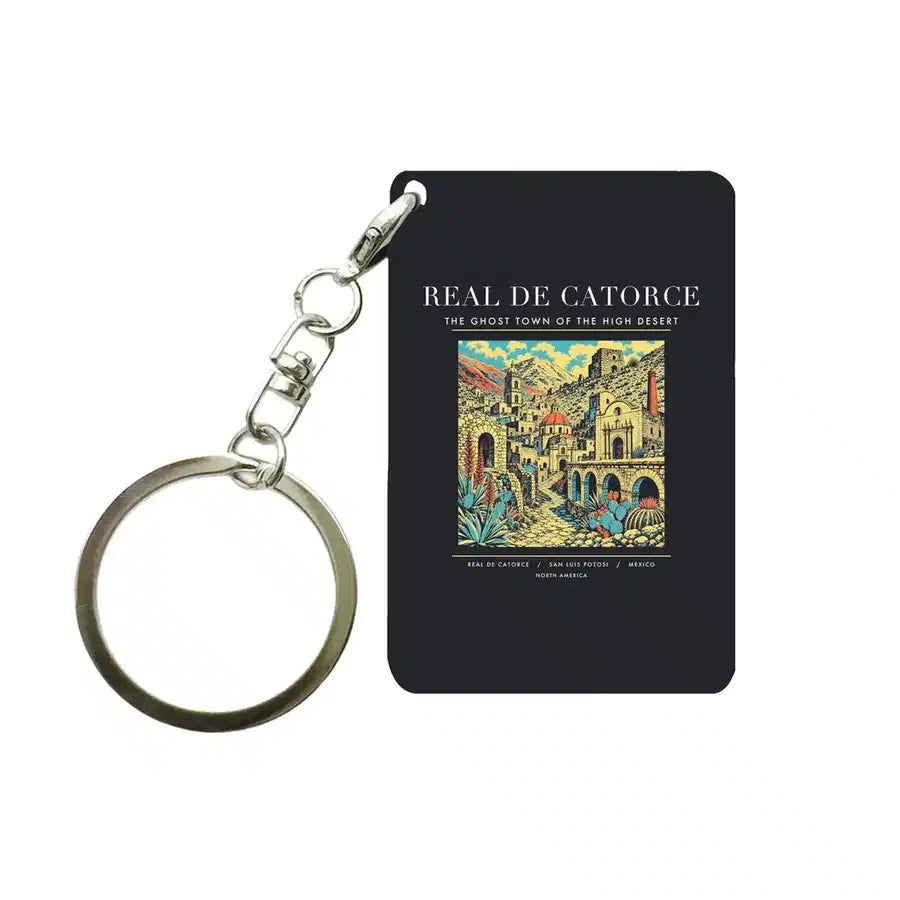 REAL DE CATORCE - Poster - Key Chain - Black