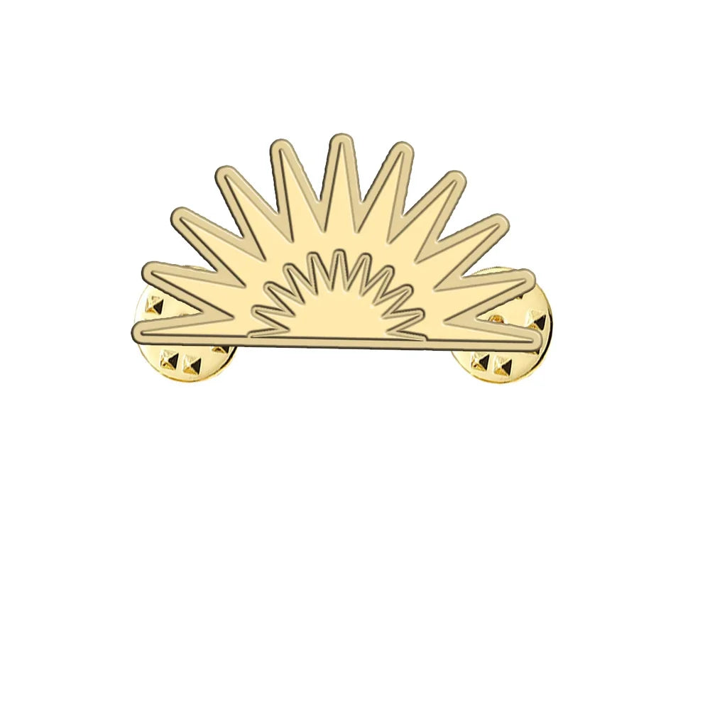 Allegiant Air Airlines aviation hollow pin in polished alloy.