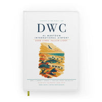 Thumbnail for Al Maktoum International Airport (DWC) design on white notebook