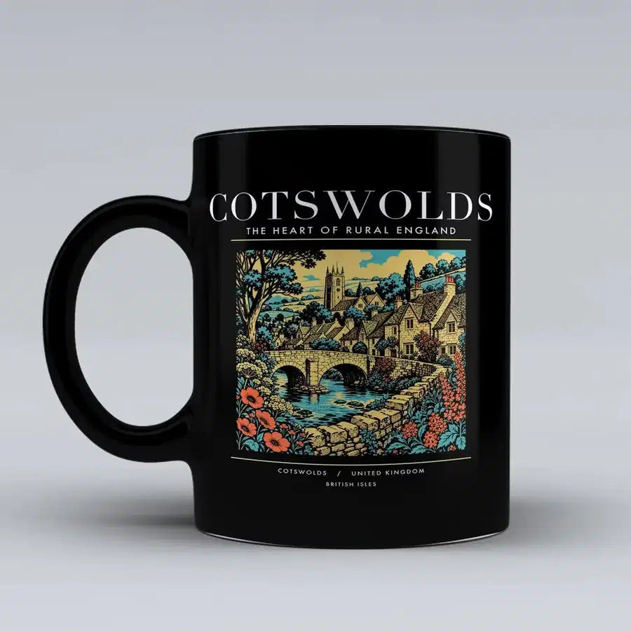 COTSWOLDS - Poster - Mug - Black