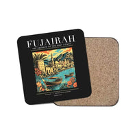 Thumbnail for FUJAIRAH - Poster - Coaster - Black