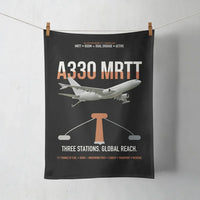 Thumbnail for Airbus A330 MRTT design on black towel