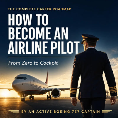 How to Become an Airline Pilot — book cover by an active Boeing 737 captain