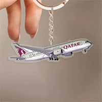 Thumbnail for Qatar Airways Boeing 787 Design Acrylic Keychain