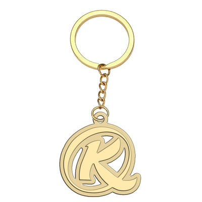 Kenya Airways aviation hollow key chain in polished alloy.