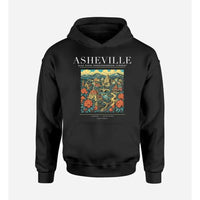Thumbnail for ASHEVILLE - Poster - Premium Hoodie - Black
