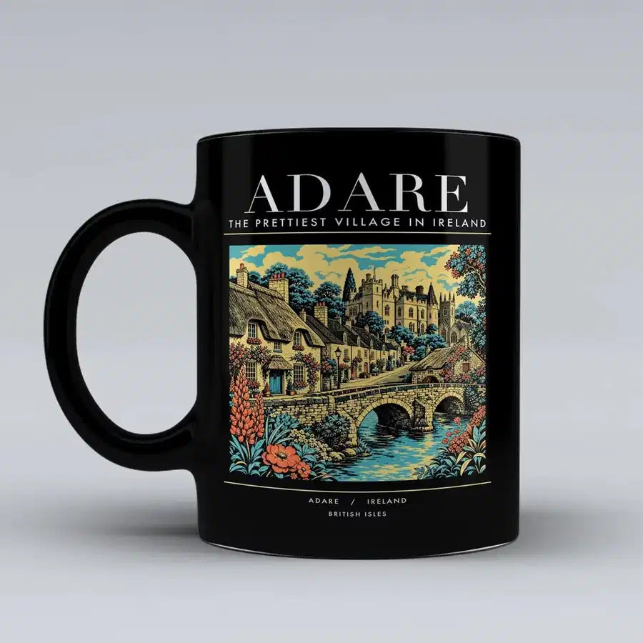 ADARE - Poster - Mug - Black