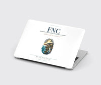 Thumbnail for Madeira Cristiano Ronaldo Airport (FNC) design on white MacBook case
