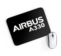 Thumbnail for Airbus A330 & Text aviation design on neoprene with anti-slip base mouse pad.