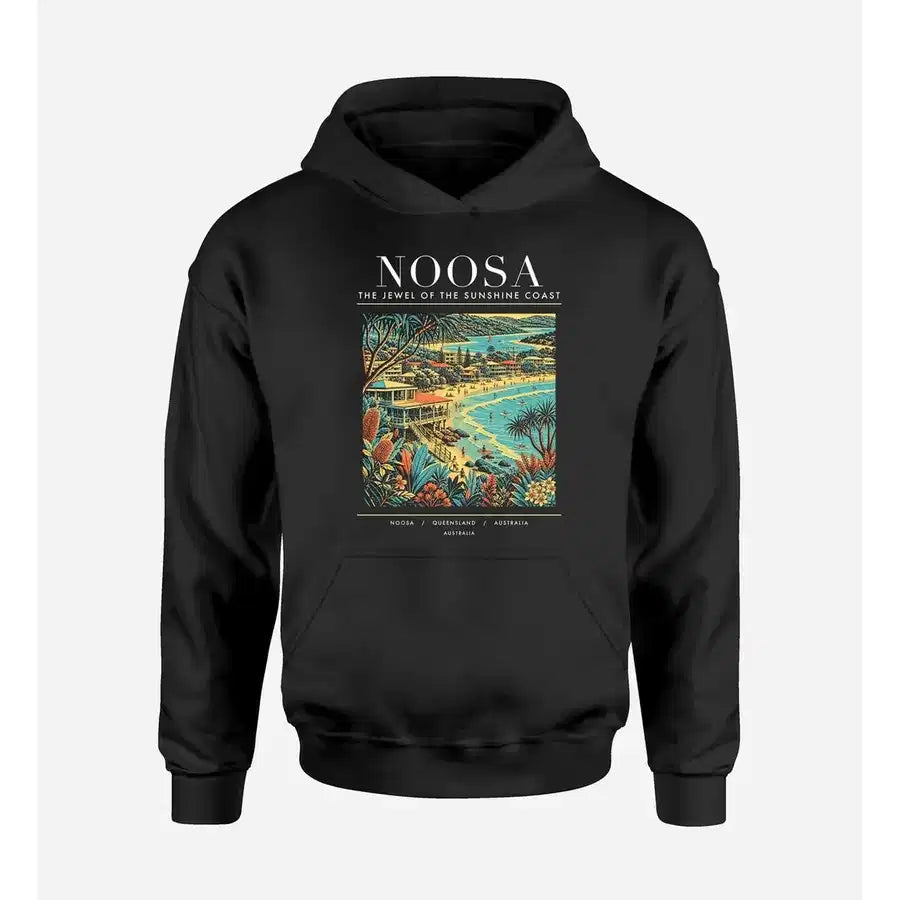 NOOSA - Poster - Premium Hoodie - Black