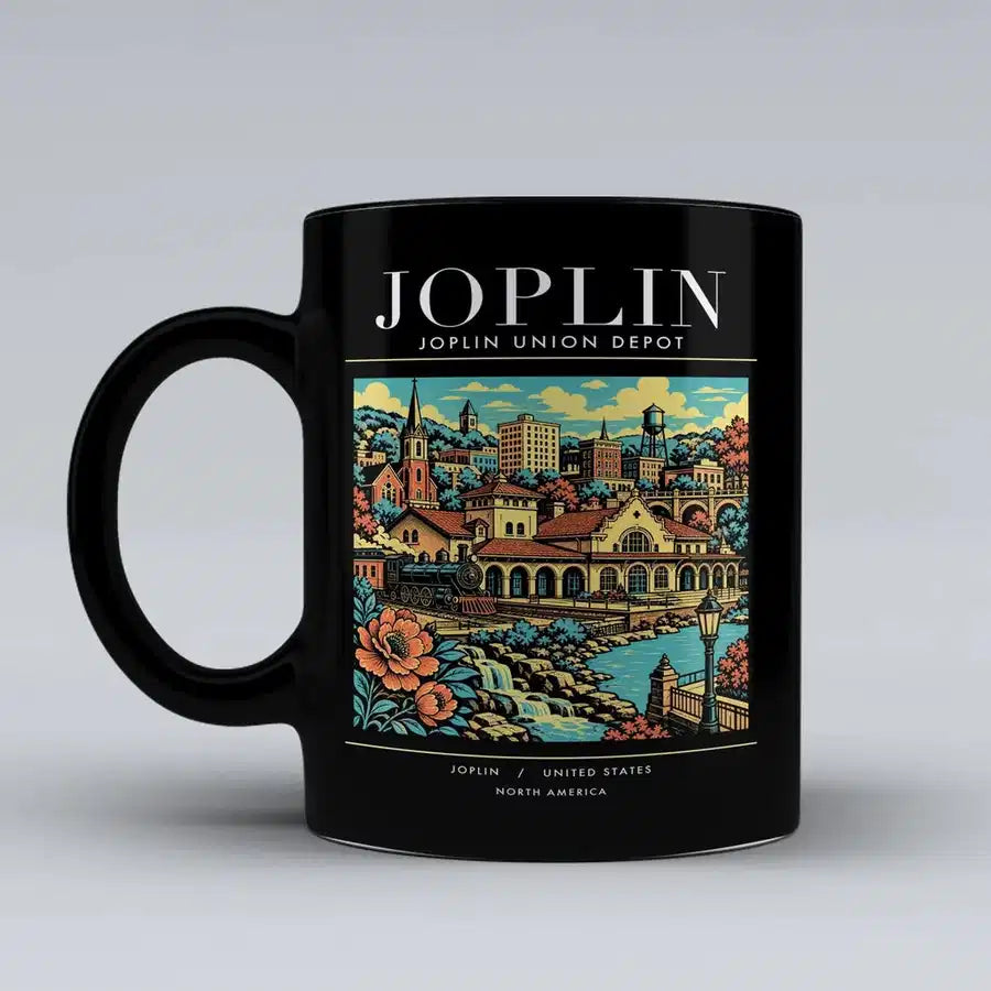 JOPLIN - Poster - Mug - Black