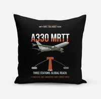 Thumbnail for Airbus A330 MRTT design on black pillow