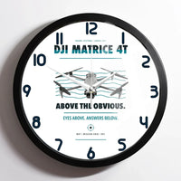 Thumbnail for DJI Matrice 4T design on white framed wall clock