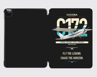 Thumbnail for Cessna 172 Skyhawk design on black ipad tablet case