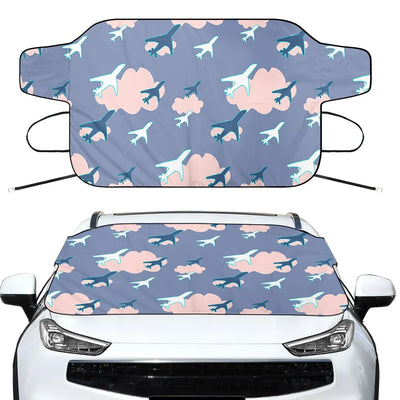Cool & Super Airplanes (Vol2) Car aviation design on car windshield cover.