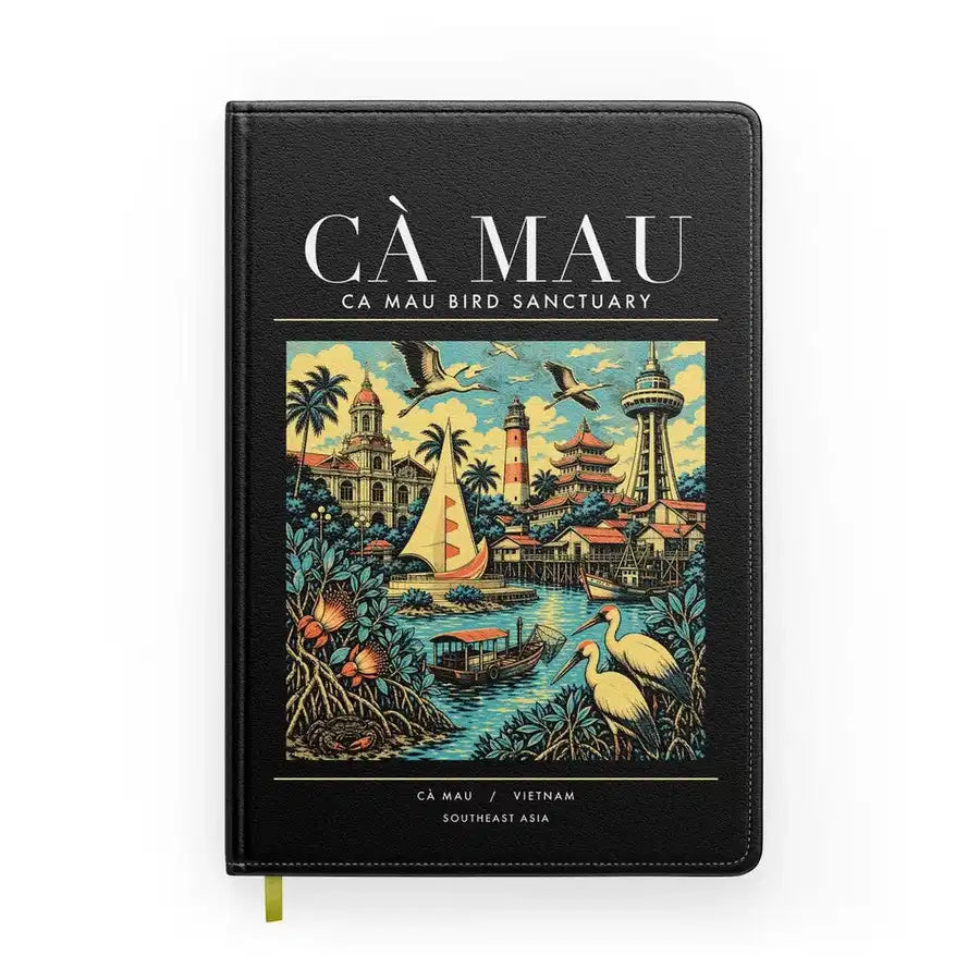 CÀ MAU - Poster - Notebook - Black