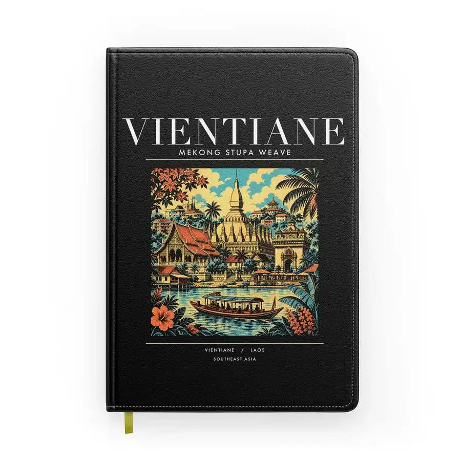 VIENTIANE - Poster - Notebook - Black